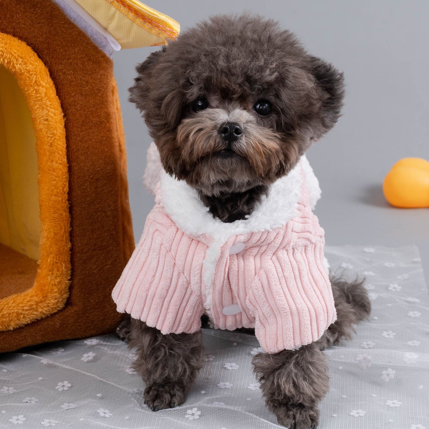 Adorable Pet Hoodie With Rabbit Ears - Keep Your Dog & Cat Warm & Stylish!