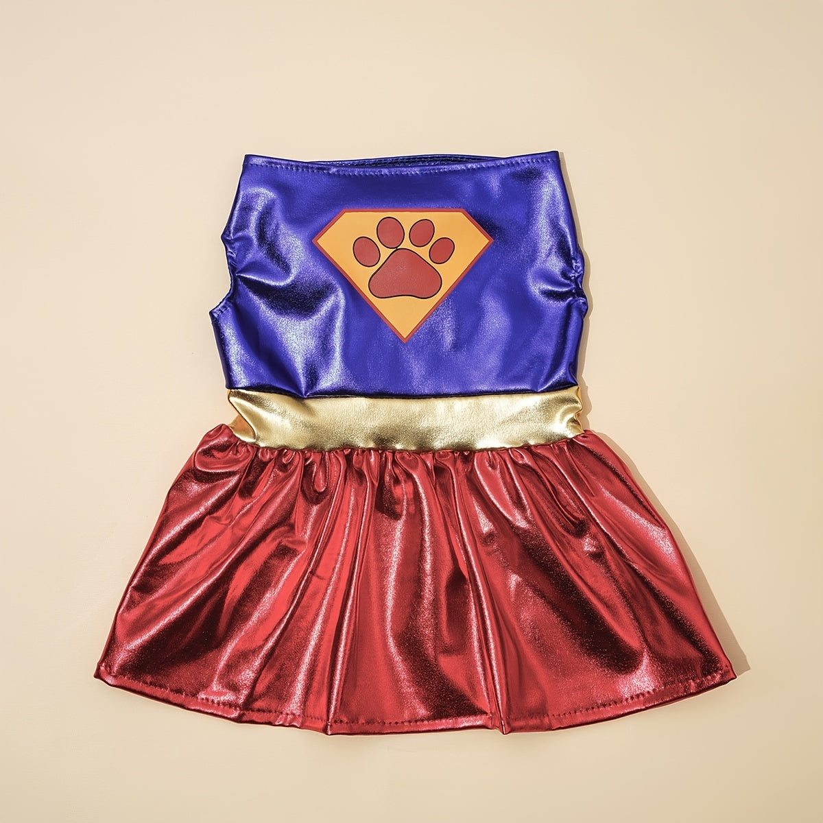 Pet Transformation Outfit/Super Paw Dress/Pet Dressup/Pet Costume/Geometric Pattern/Stylish Pet Fashion/Soft Pet Wear/Comfortable Fit/Small Pet Clothes/Animal Costume/Costume Collectors/Pet Owners