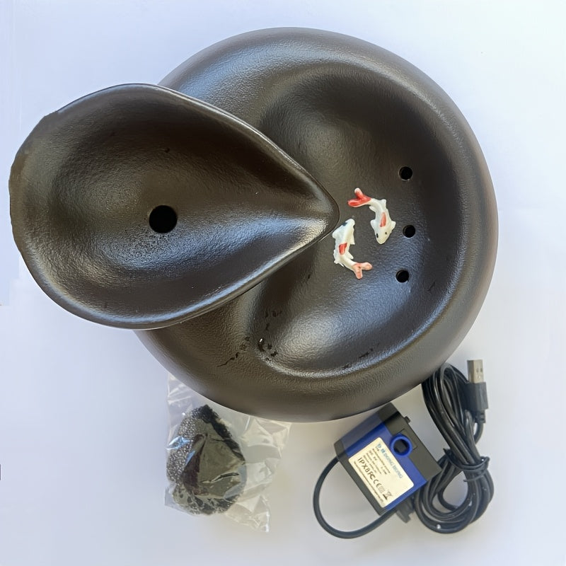 [Automatic Pet Water Dispenser] USB-Powered Automatic Pet Water Dispenser with Replaceable Filter | Modern Blue Design with White Accents, Hygienic Water Bowl for Cats & Dogs, No Battery Needed, Cat Water Fountain, Pet Hydrat