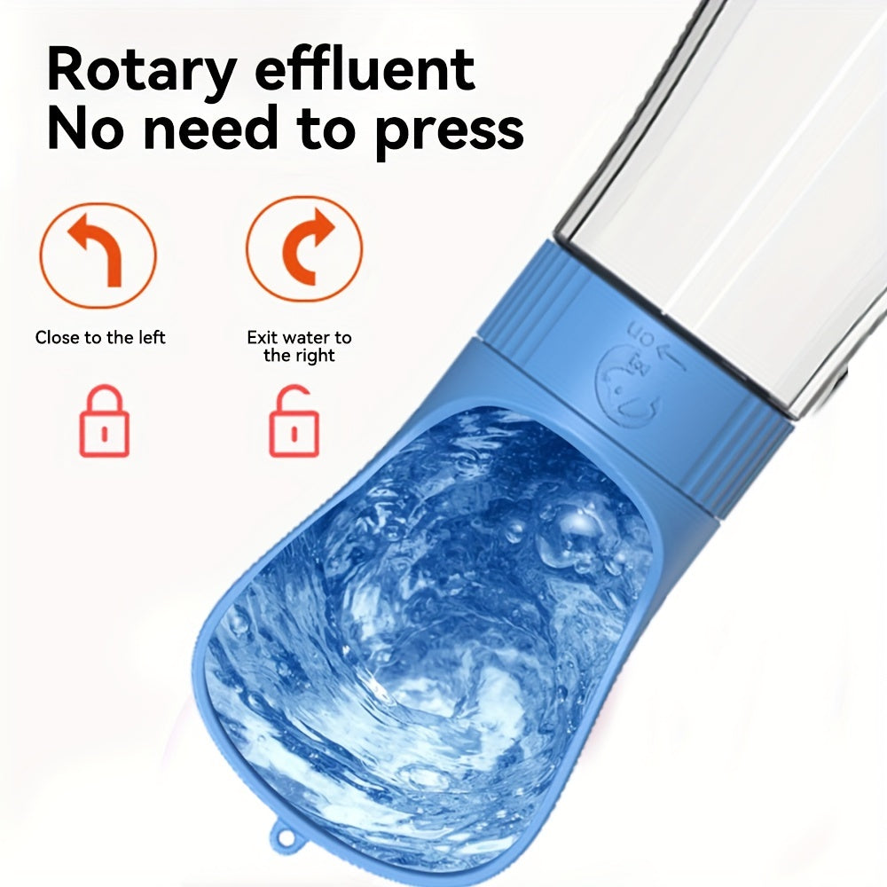 [Portable Dog Water] Portable Dog Water Bottle - Pet Water Cup - Outdoor Travel Cup Drinking Cup Feeding Water Dispenser - Water and Food Cup Supplies