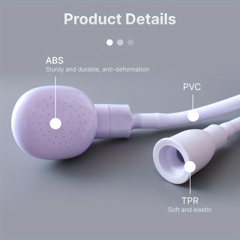 1pc Faucet Washing Hair Shower Pet Cat Dog Bath Faucet Sprayer, Multi-purpose Faucet, Shower Spray Head Convenient Easy Installation