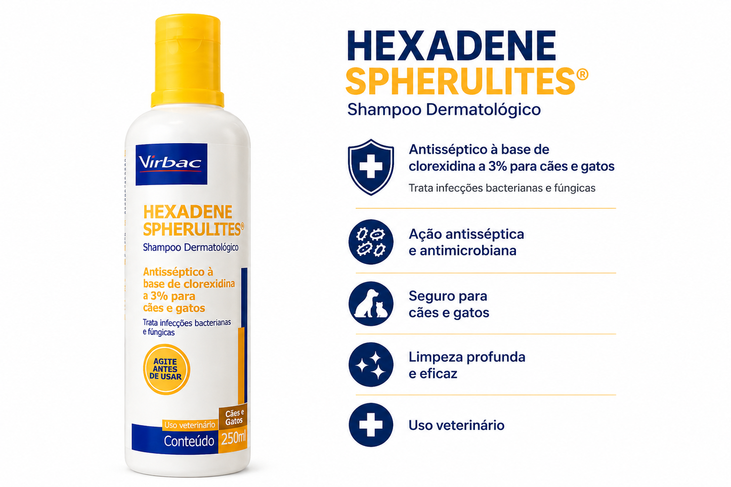 Shampoo dermatológico