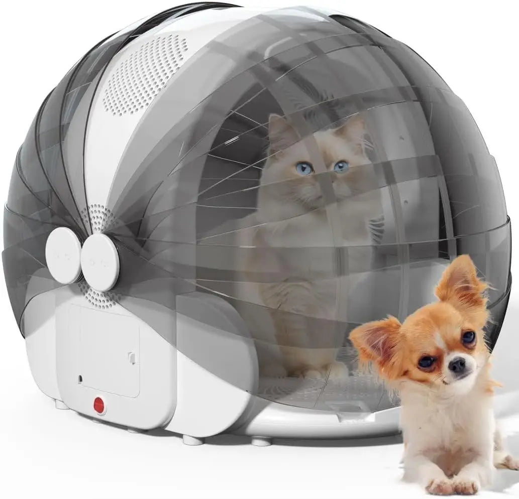 Automatic Smart Dryer Water Blower for Cats Dogs Foldable Pet Bathing Box for Small Animals Stocked Germicidal Grooming Product