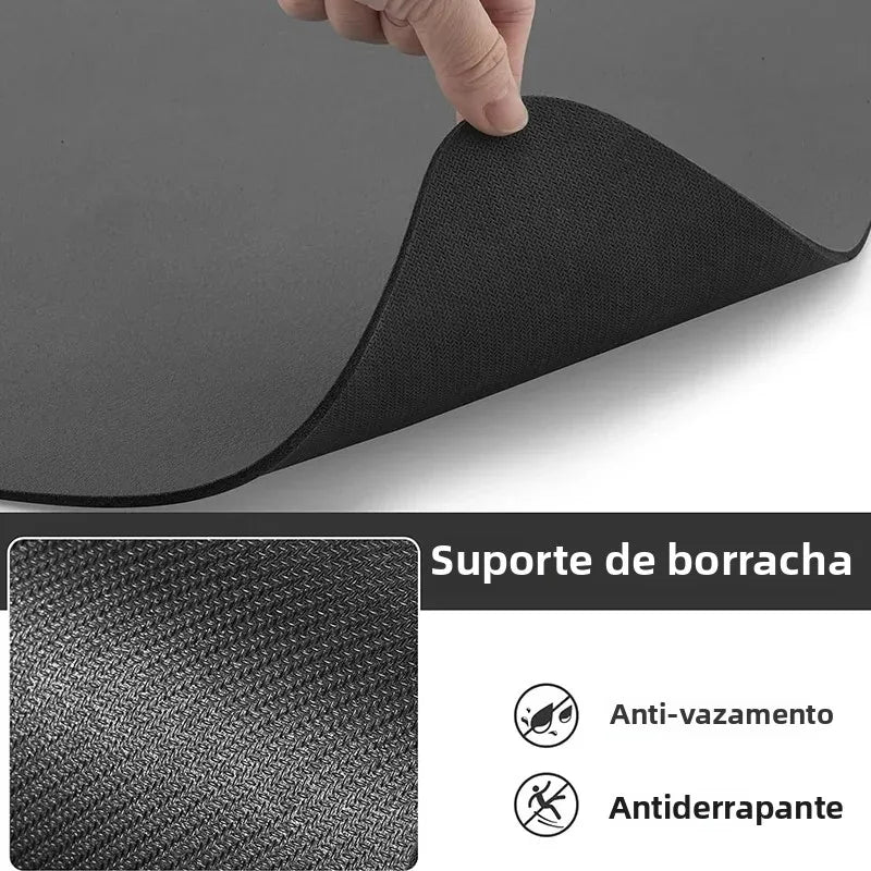 Tapete Absorvente para Alimentação de Animais de Estimação, Tapete para Cães e Gatos para Comida e Água, Fácil de Limpar, Tapetes para Animais de Estimação de Secagem Rápida para Bebedores Desordenados