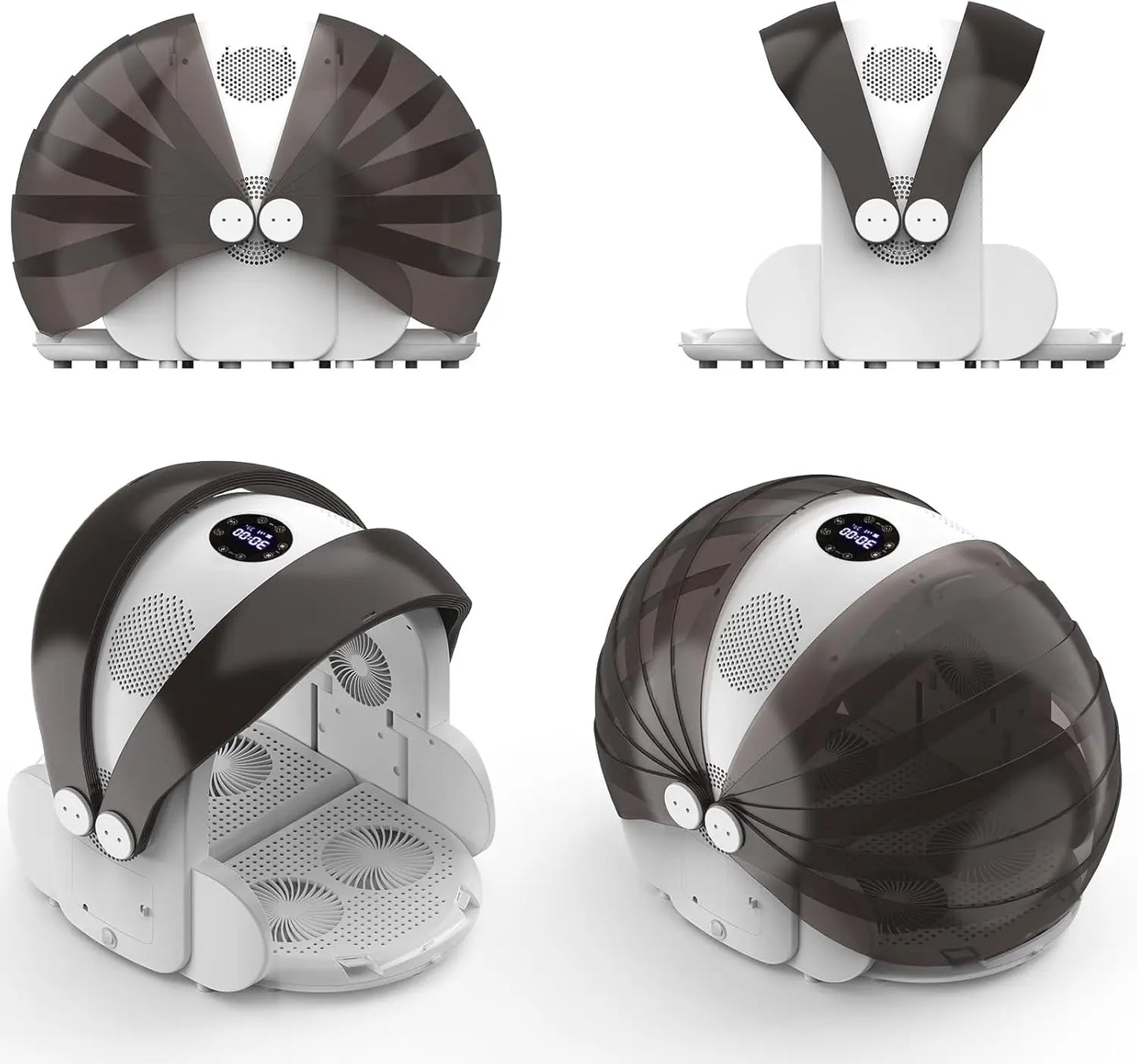 Automatic Smart Dryer Water Blower for Cats Dogs Foldable Pet Bathing Box for Small Animals Stocked Germicidal Grooming Product