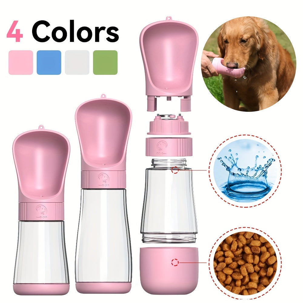 [Portable Dog Water] Portable Dog Water Bottle - Pet Water Cup - Outdoor Travel Cup Drinking Cup Feeding Water Dispenser - Water and Food Cup Supplies